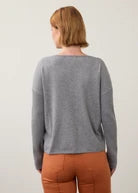 FDJ Rib Sleeve Top Storm
