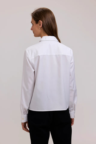 Foxcroft Jodie Rhinestone White