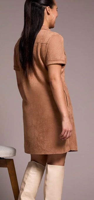Tribal Dress Almond Latte XL