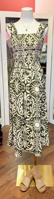 CB Midi Dress Celadon