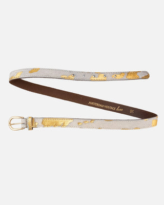 AH Darya Gold Skinny Calf Belt