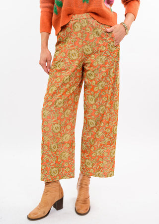 Ivy Jane orange Barrel Pant
