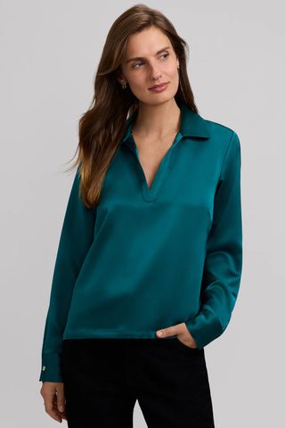Talia Top Emerald