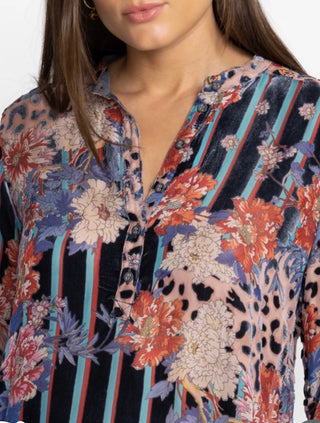 Johnny Was Ontari Burnout Tunic Silk Revival