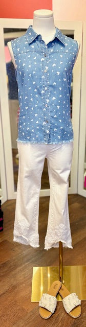 Renuar Chambray Blouse