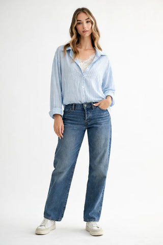 Joh Cate Top Blue