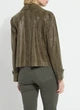 Lysse Emery Suede Moto Jacket Woodland
