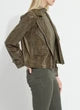 Lysse Emery Suede Moto Jacket Woodland