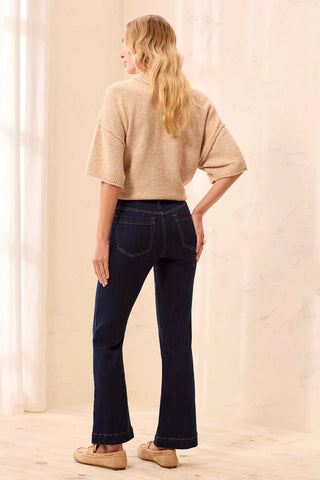Tribal Audrey Flare Jean Dark Night