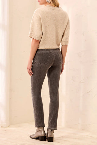 Tribal Sophia Glitz Pant Silver Grey