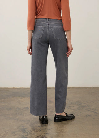FDJ Christina Wide Leg Charcoal