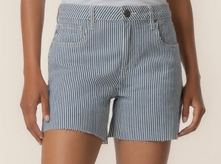 Kut Pinstripe Jane shorts