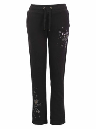 Dolcezza Knit Pant Black Embellished