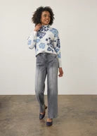 FDJ Olivia Pintuck Blue Gray