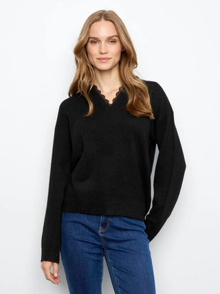 Charlieb black  Long Sleeve sweater