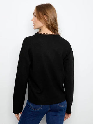 Charlieb black  Long Sleeve sweater