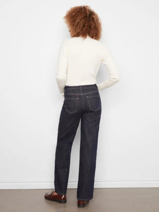 Charlie B Straight Leg Pant Deep Blue