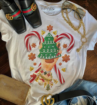 Cookie Queen Christmas tee