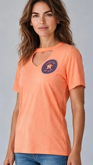 Houston Astros Keyhole Top