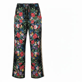 Aratta Zinnia Pant Black Floral