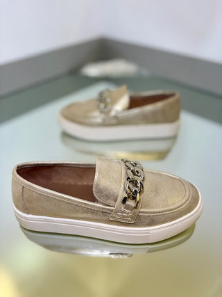 Corky Gold Chain Reaction Shoes