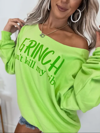 Grinch Christmas sweatshirt
