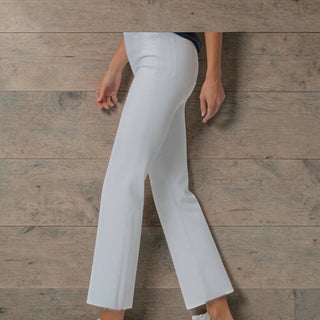 Kut Kelsey optic white ankle Flare jean