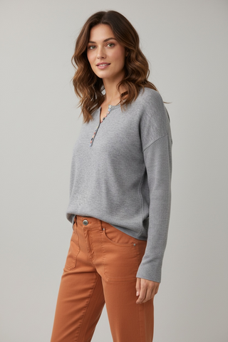 FDJ Christina pumpkin spice straight leg denim