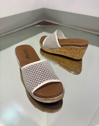 Corkys Mesh Around White