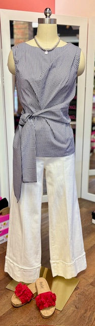 Renuar Blouse Indigo Com