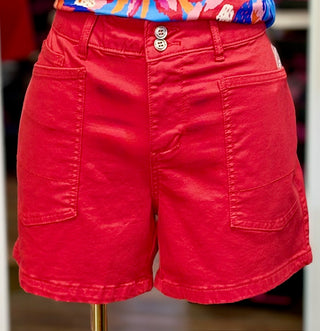 Tribal Zip Short Sangria
