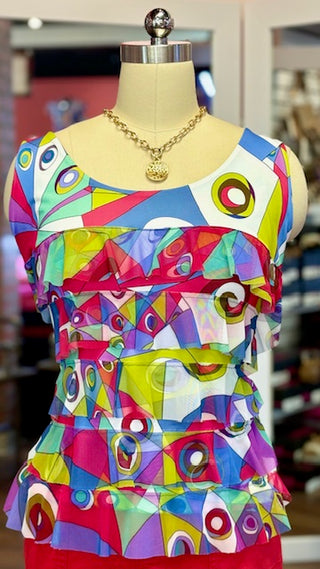 Isle Apparel San Thelmo Cha cha top