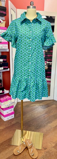 Uncle Frank Corn flower Dress