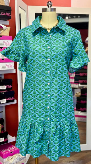 Uncle Frank Corn flower Dress