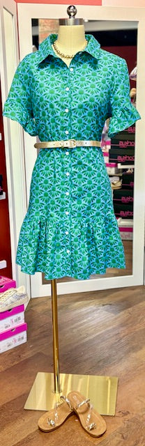 Uncle Frank Corn flower Dress