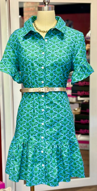 Uncle Frank Corn flower Dress