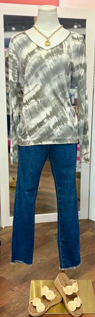 CharlieB LongSleeve Top Spruce