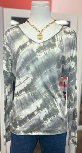 CharlieB LongSleeve Top Spruce