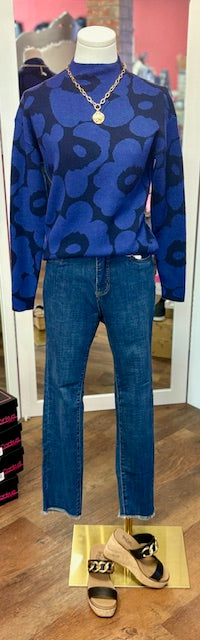 CharlieB Mock Neck Sweater Aura