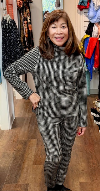 Isle Apparel Oro Funnel Neck Top