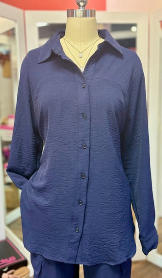 Tribal Raglan Sleeve Top NightFall