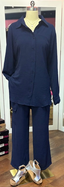 Tribal Flowy Cargo Pant Nightfall