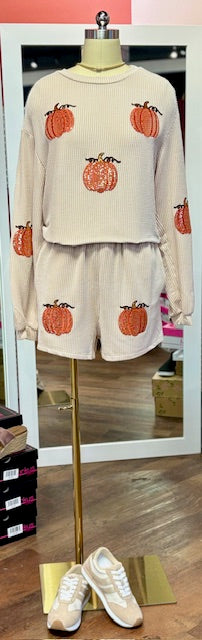 Pumpkin Cord Top