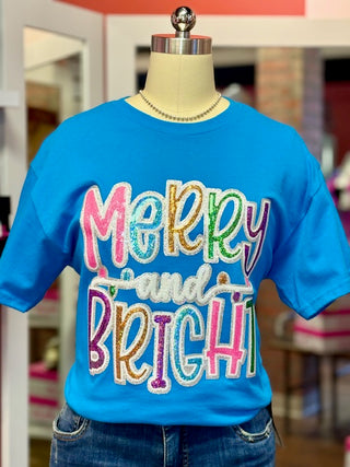 Saphire Sequin Merry Bright