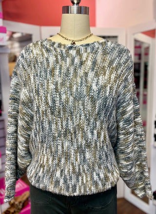 Renuar Top Mix Color Yarn Tan