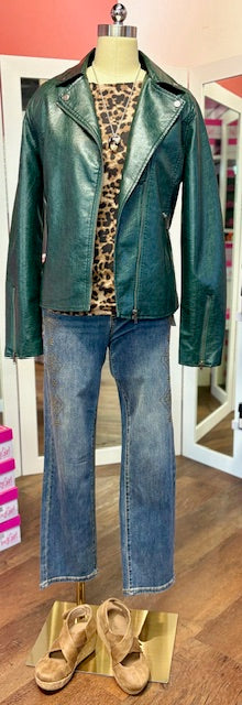 FDJ Moto Jacket Spruce