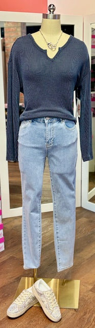 CharlieB Carine Jean Light Blue