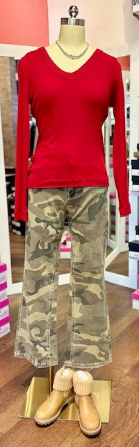 KUT Kelsey Camo Pant