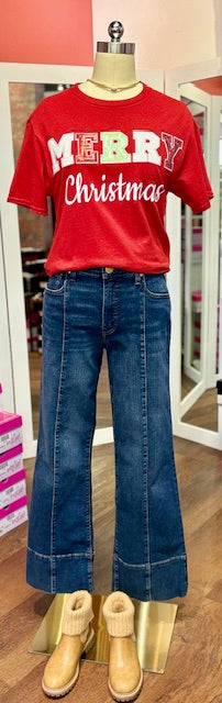 Merry Christmas Sequin TShirt