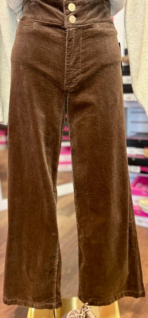 KUT Meg Wide Leg Fudge